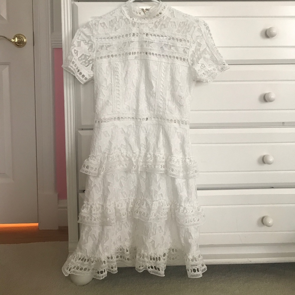 White dress